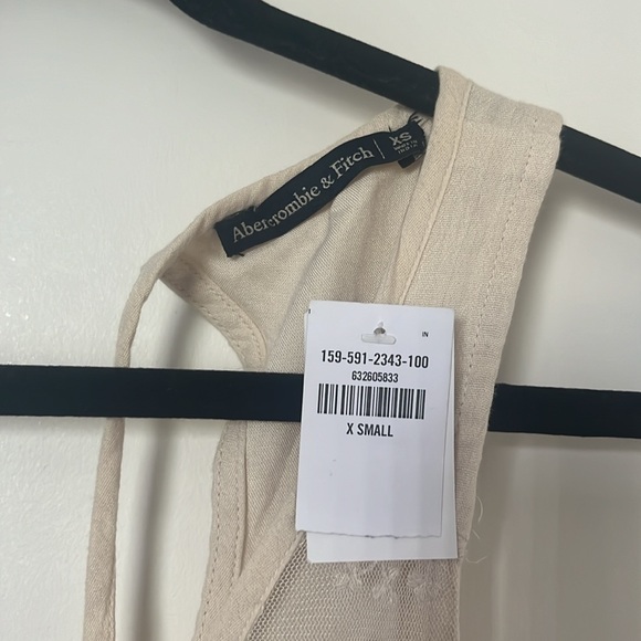 abercrombie and fitch mini flowly dress lace size X small lace - Picture 2 of 8